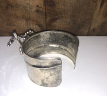 Load image into Gallery viewer, Vintage Brooch cuff bracelet
