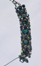 Load image into Gallery viewer, Vintage Julianan Aurora Borealis bracelet
